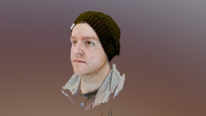 EinScan Pro 3D Face Scan 3D Model