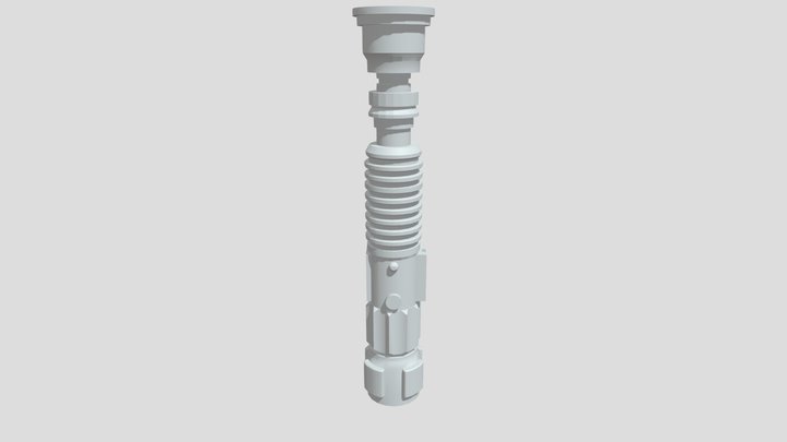 Lightsaber Obi Wan Kenobi 3D Model