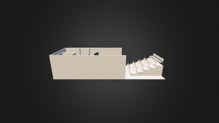 "Homefront" Theatrical Set Design 3D Model