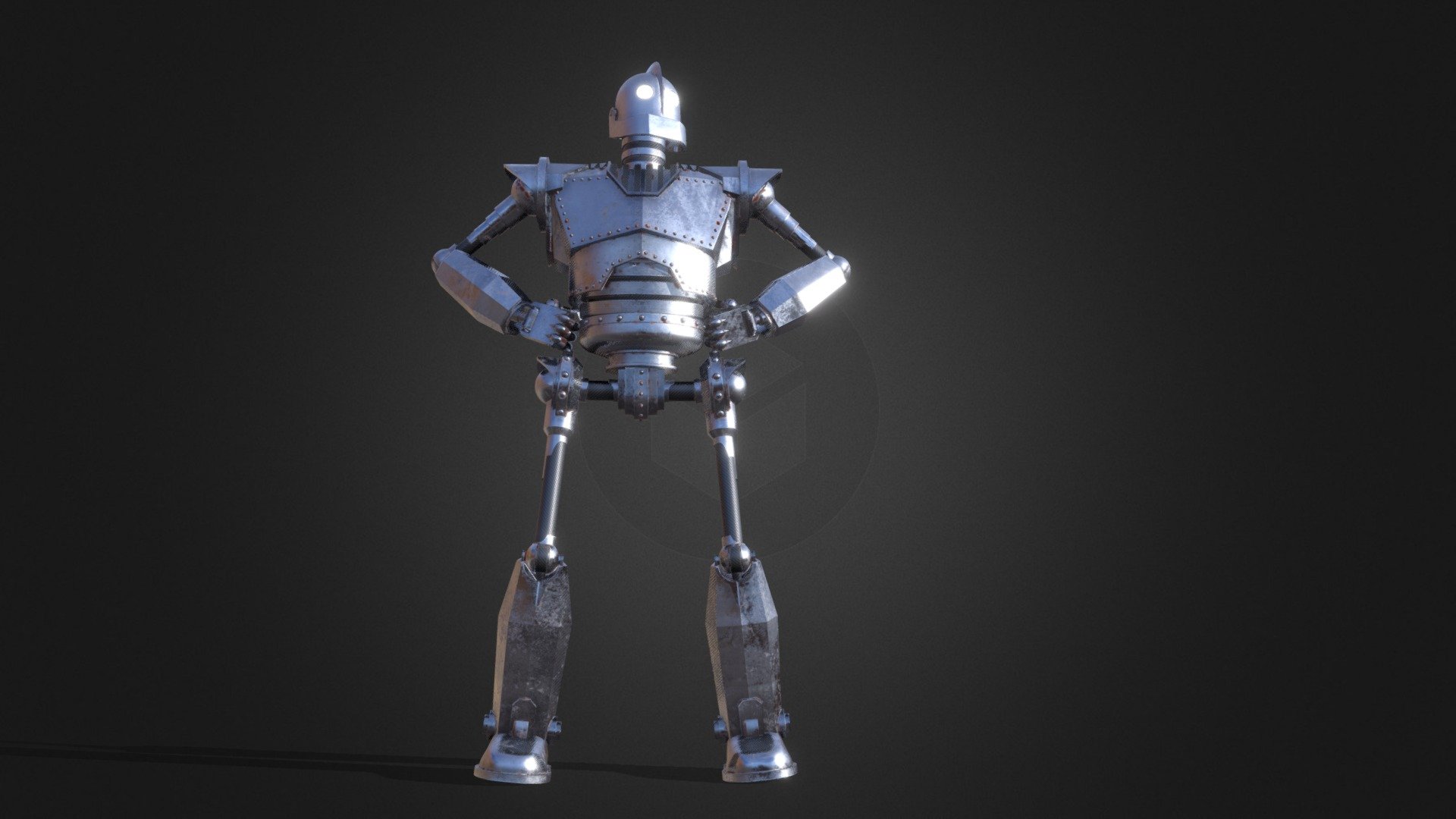 Iron Giant 3D model by akifdur [058d15a] Sketchfab