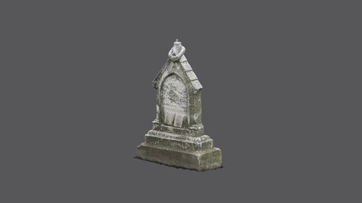 very old grave 3D Model