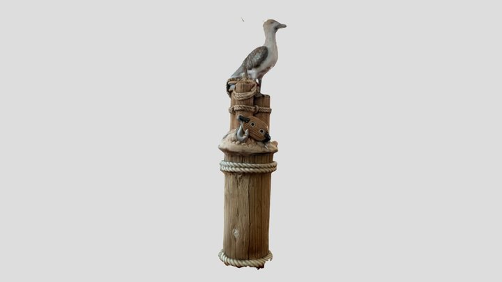Mortimer the Seagull 3D Model