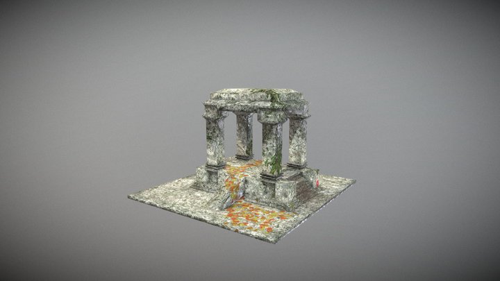 Temple - ruin 3D Model