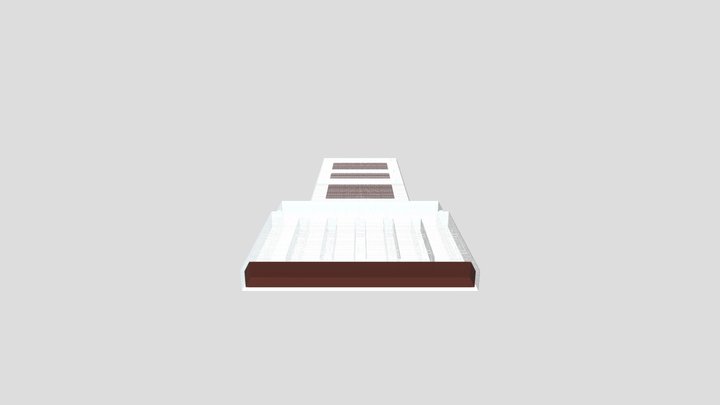 Proj_Est_Base secador e fornalha_R00 - Vista 3D 3D Model
