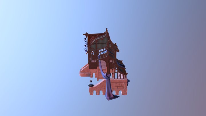 Elven House 3D Model