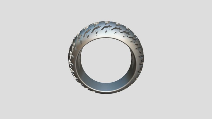 Chidori Ring 3D Model