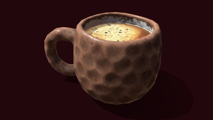 Cup of coffee 3D Model