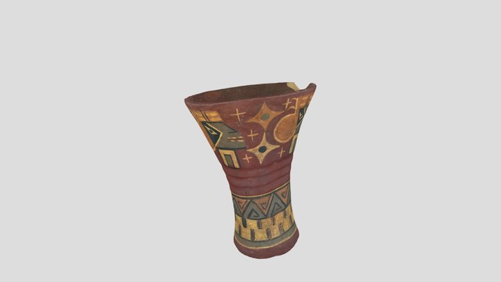 Tiahuanaco Vase - TAC 001 3D Model