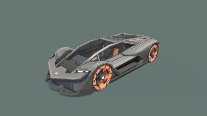 Lamborghini Terzo Millenio 3D Model