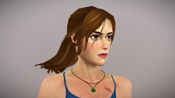 lara croft 3D Model