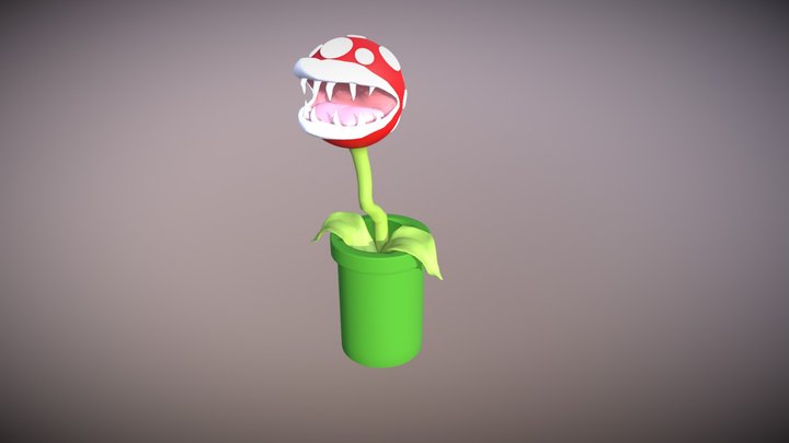 Planta Carnívora 3D Model