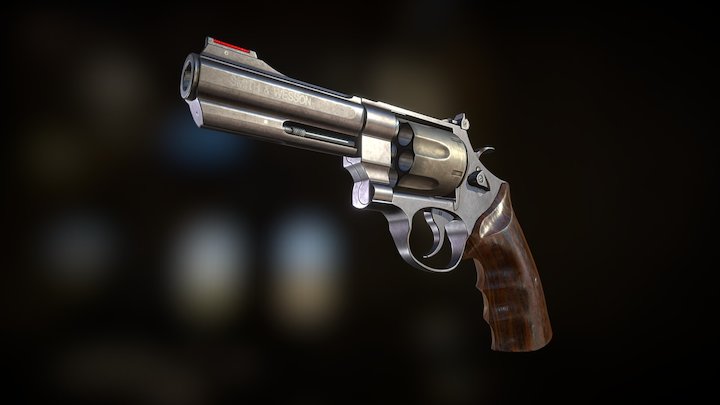 S&W 325PD 3D Model
