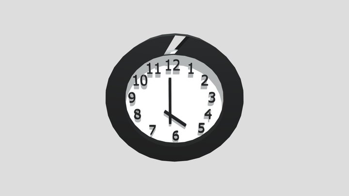clock 3D Model