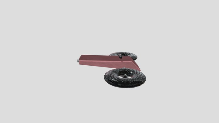 Hover Bike 3D Model