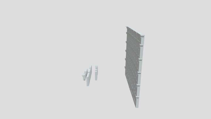 Modular Building 3D Model