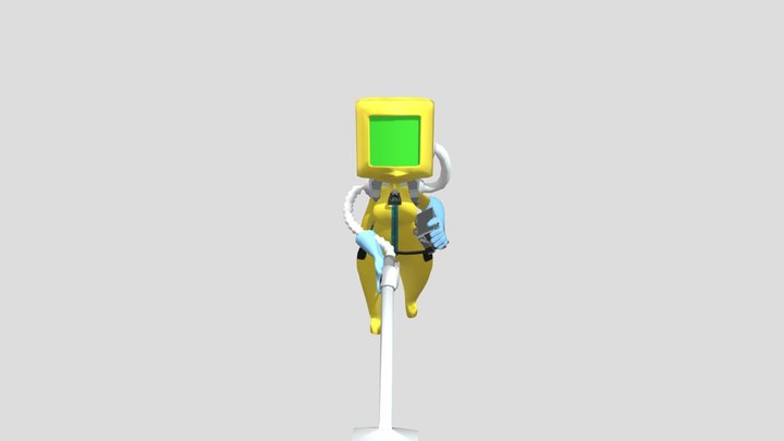 HazmatSuit 3D Model
