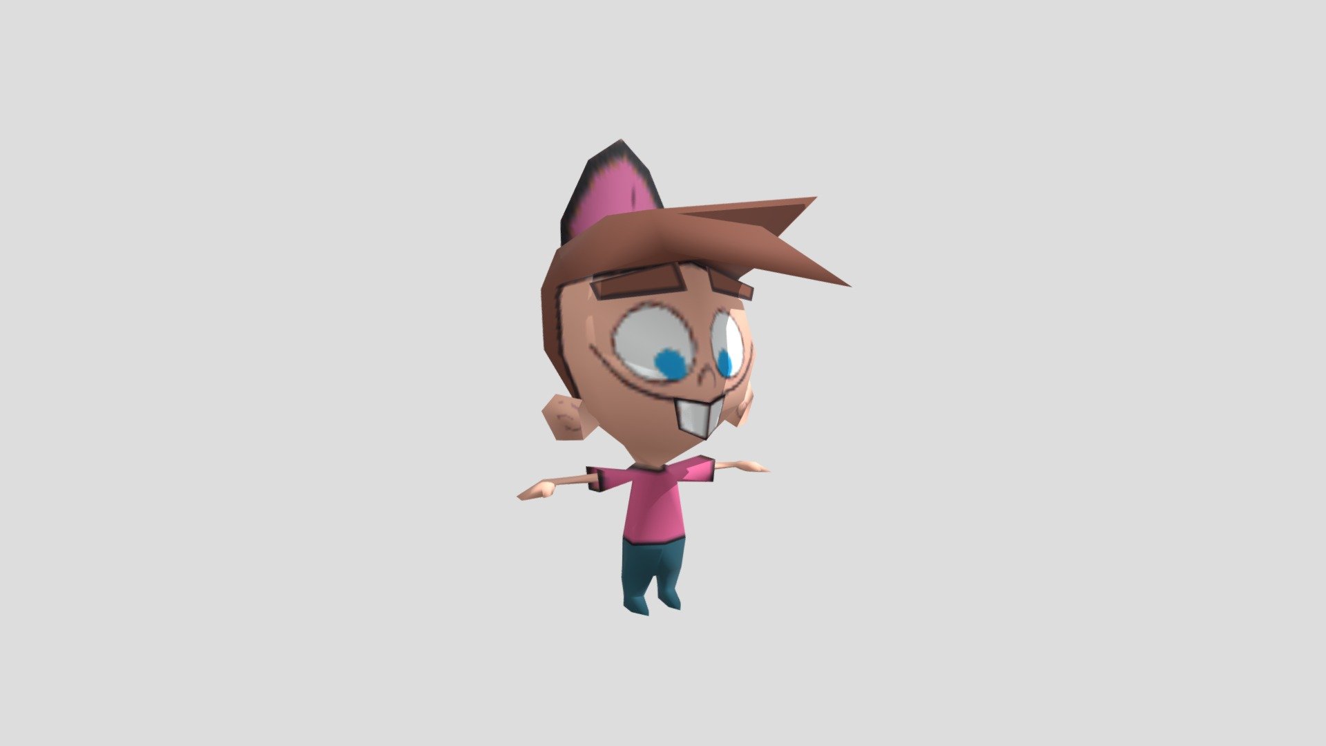 Timmy Turner - Download Free 3D model by niccheezey [059a3d7] - Sketchfab