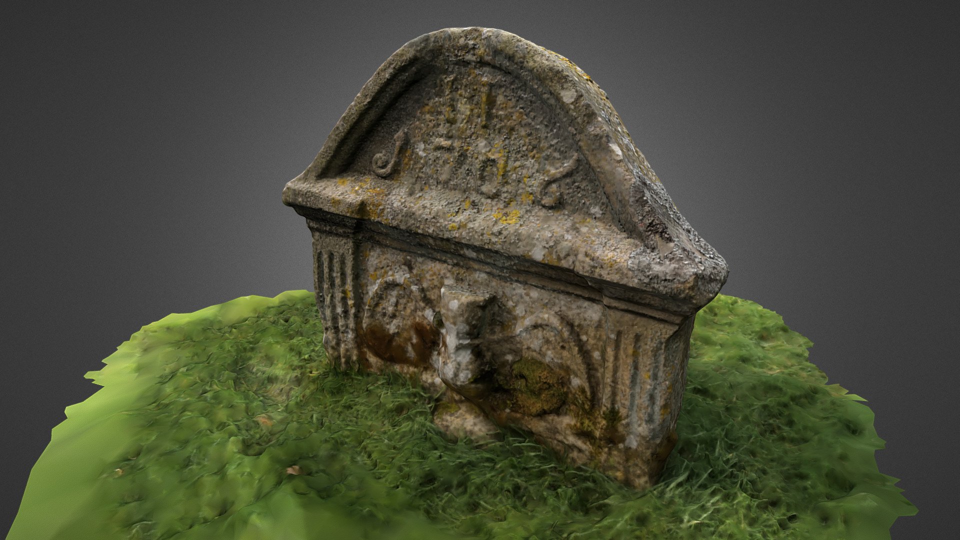 1706 Gravestone, Crichton Church, Scotland
