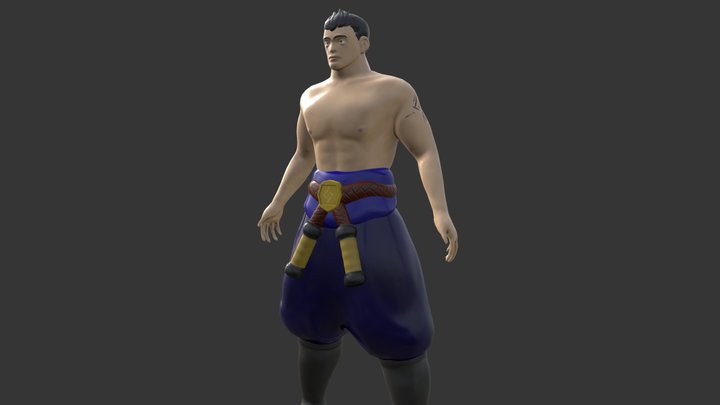 Magic Acolyte 3D Model