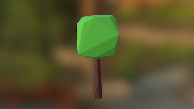 Procedural Tree 3D Model