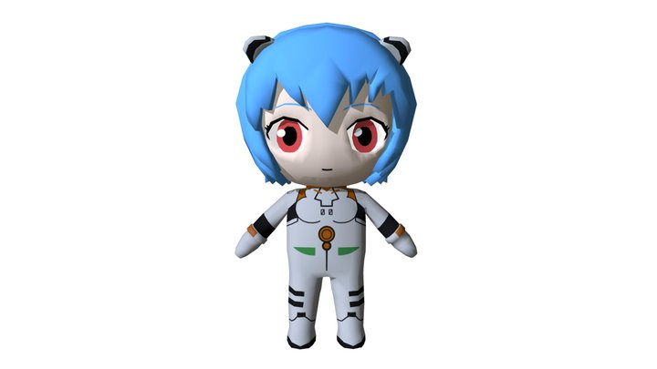 Rey Ayanami chibi