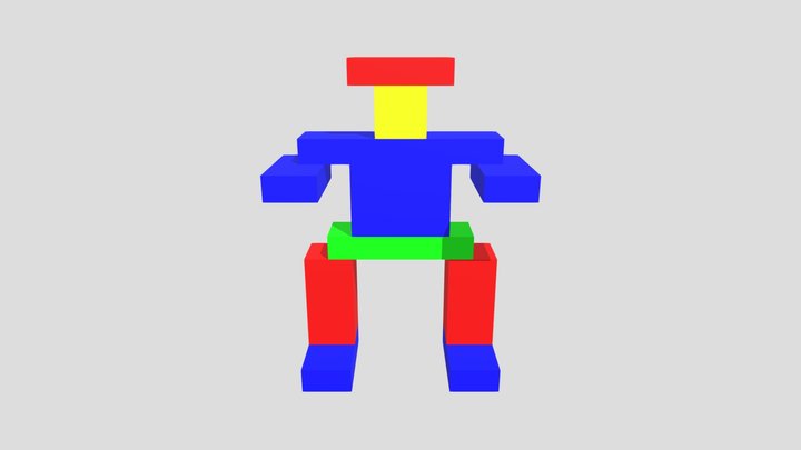 Roboter 3D Model