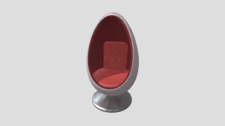 Eggchair 3D Model