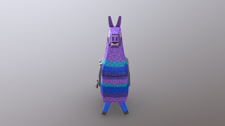 Fortnite Loot Llama 3D Model