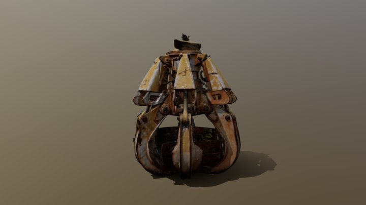 ковш смерти-the claw of death 3D Model