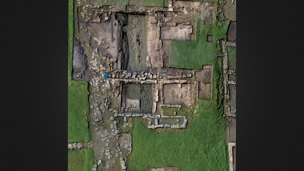 Vicus 2nd Trench 10-2016 - 3D model by SUMO GeoSurveys (@aerial-cam ...