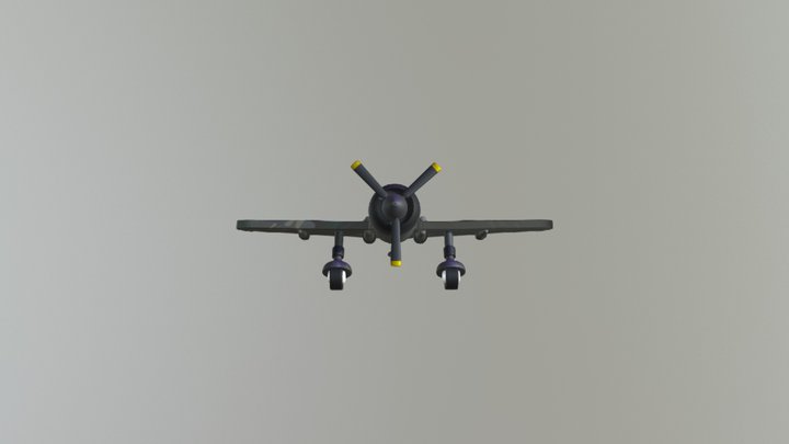 U.S. WWII Aircraft 3D Model