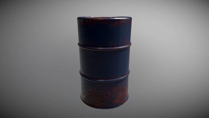 Barrel 3D Model