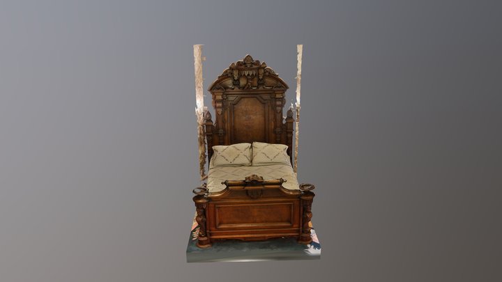 Cherub Bed 3D Model