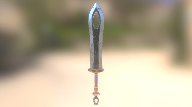 Fantasy Sword 3D Model