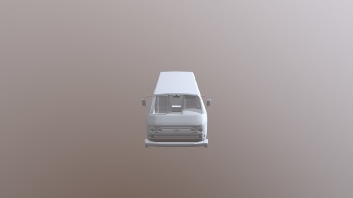 VW Transporter 3D Model