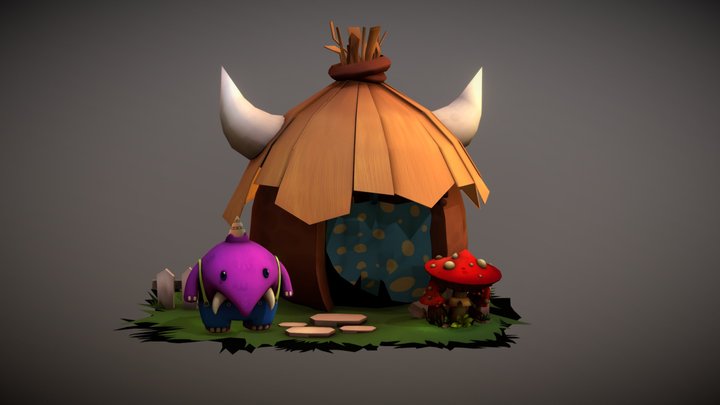 elfo house 3D Model