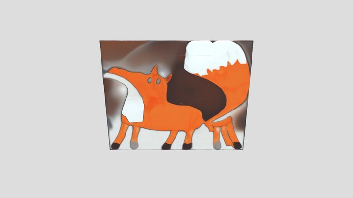 Figura: Álbum ilustrado con fondo – Free 3D Model STL