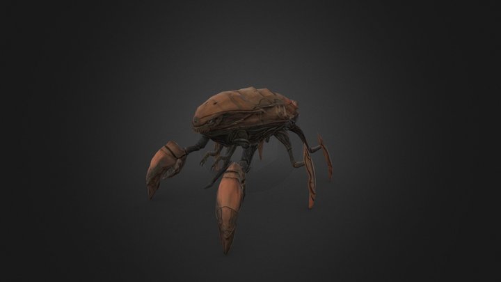 Crab Monster 3D Model
