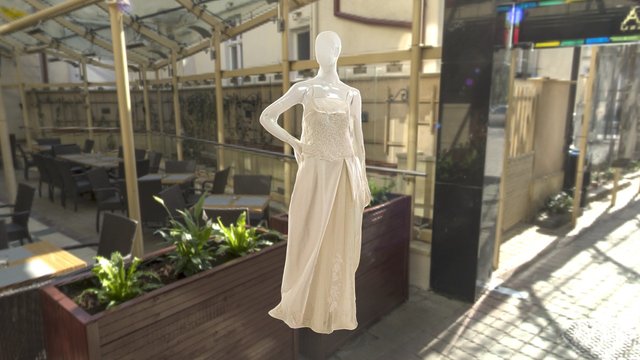wedding dress 32 3D Model