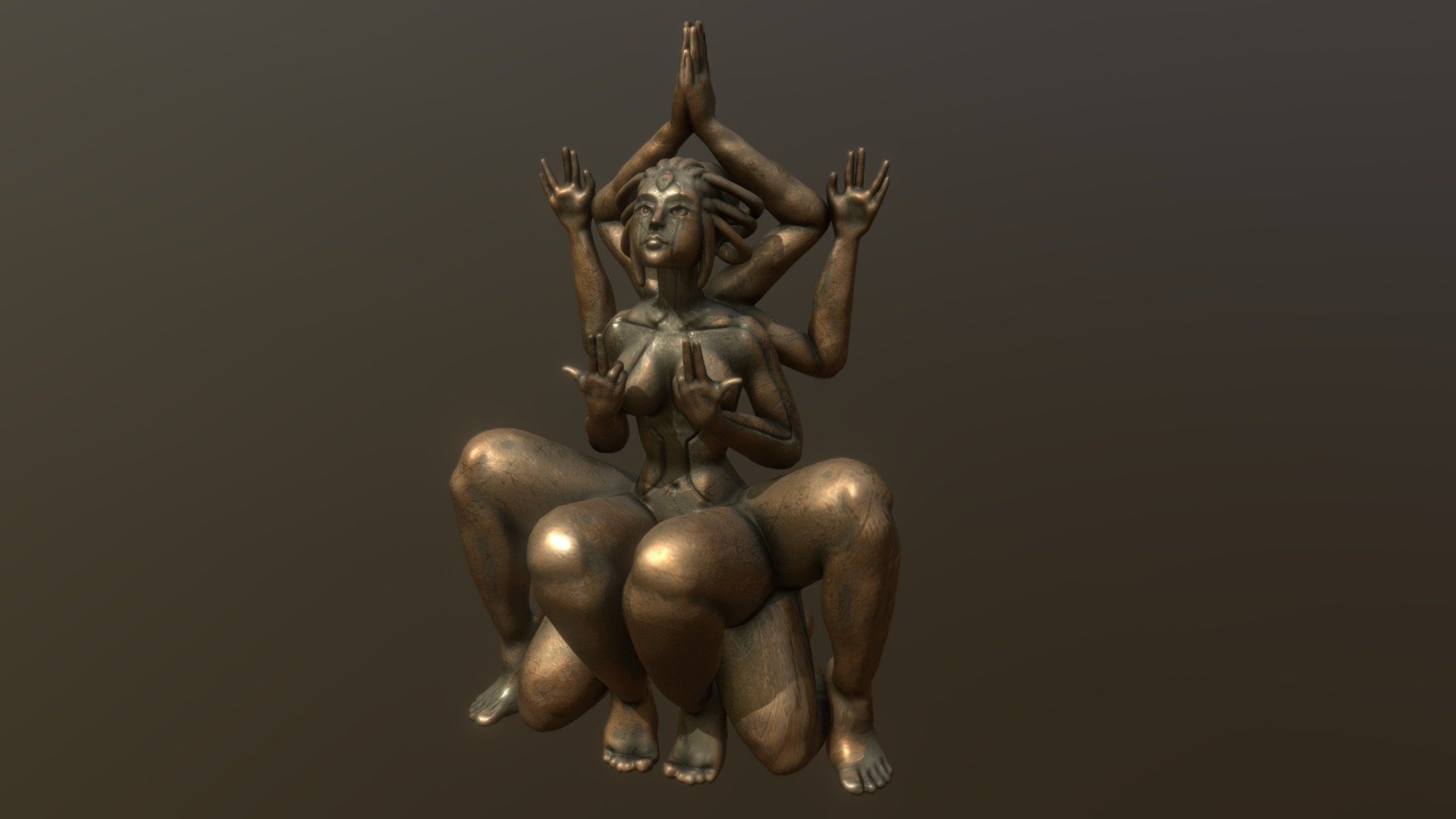 Bronze Idole