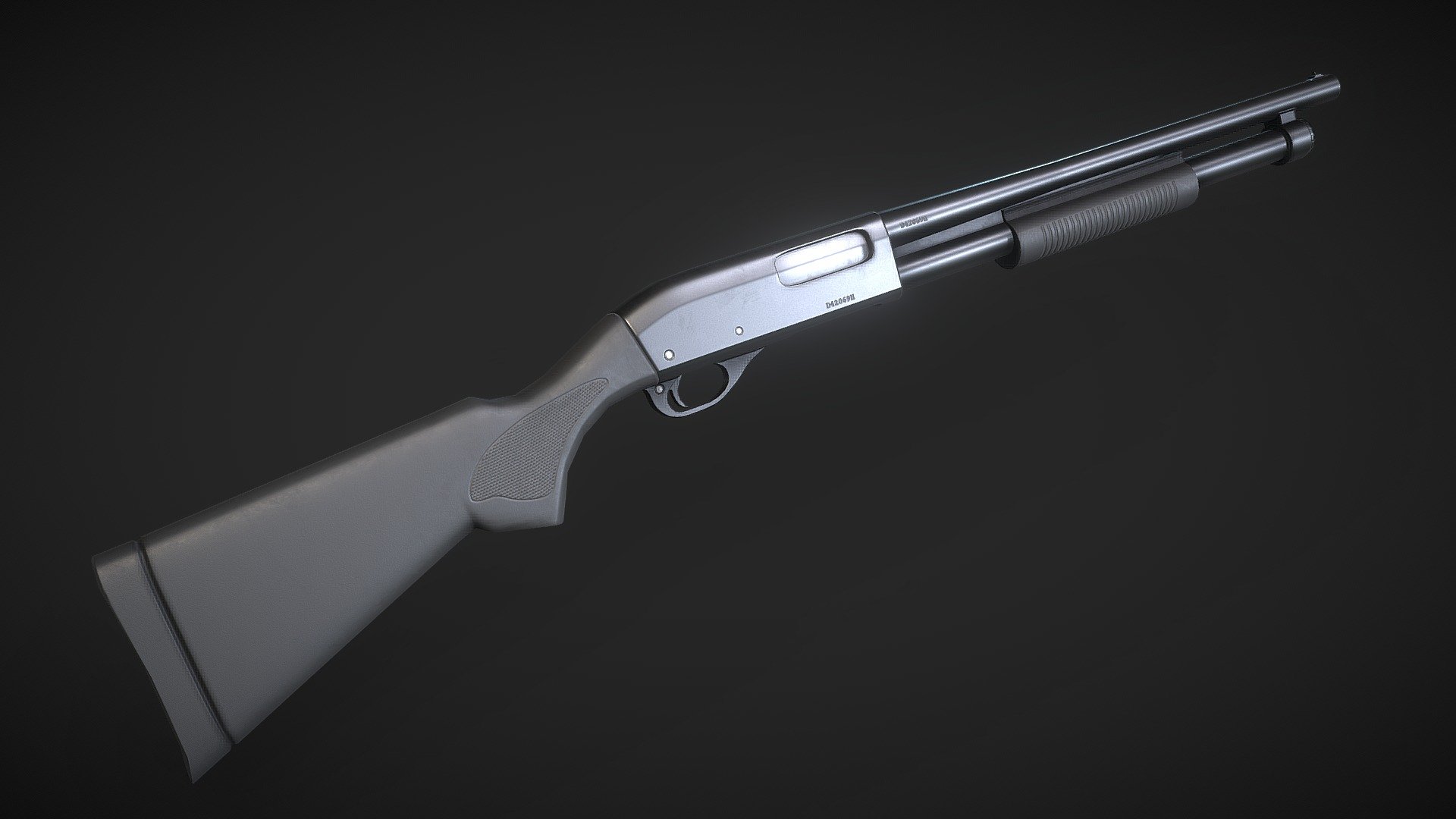 Remington 870 Shotgun - Download Free 3D model by Urpo [05a6a02 ...