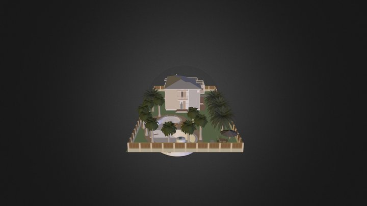 Cameroon Modern Vila 3D Model
