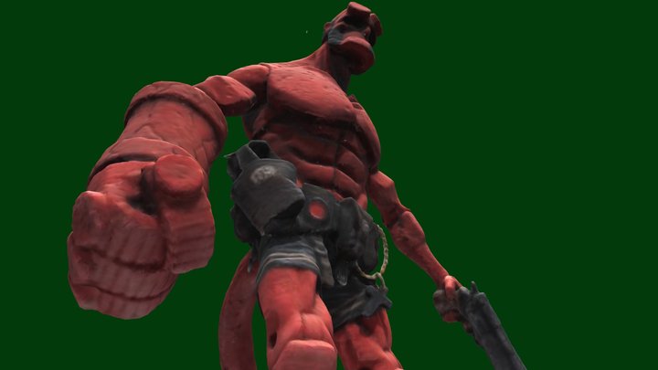 Hellboy 3D Model