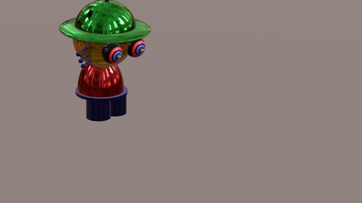FNF The Big Dingle: Dingle 3D Model