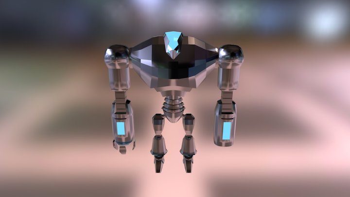 Robot Basic Texture 3D Model