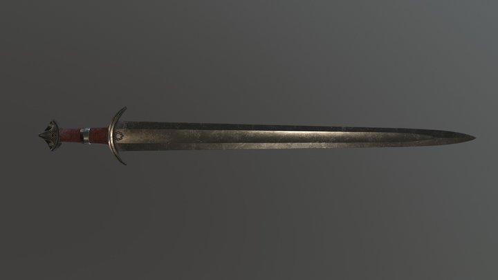 Norse Sword 3D Model