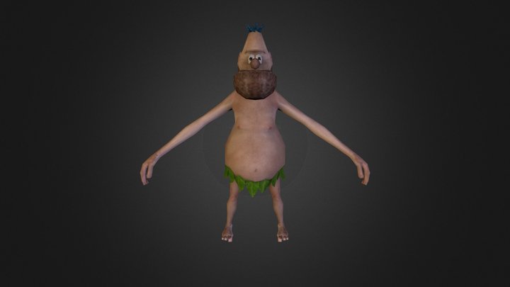 Chuck Rock Skin 3D Model