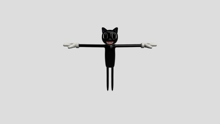 Cartoon Cat 3D Model