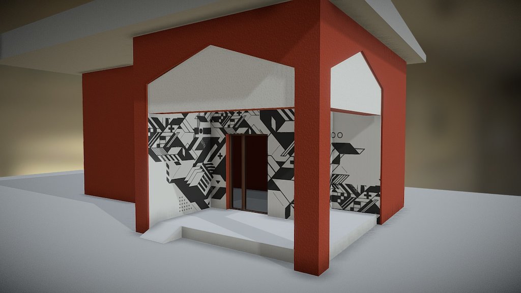 Kafe - 3D model by nafa [05a9d47] - Sketchfab