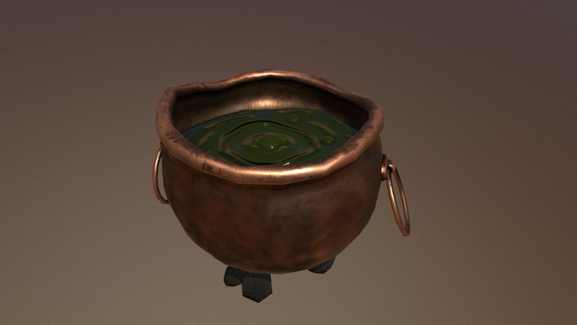 Hot pot - lowpoly model free for download